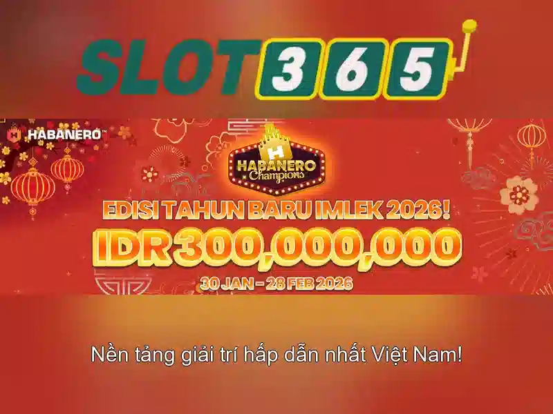 Trải nghiệm chơi slot tại Slot365