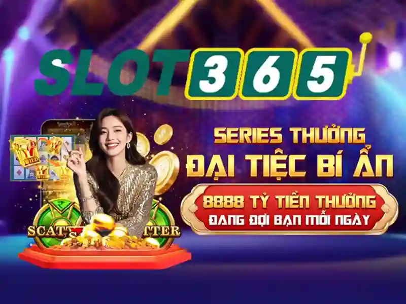 Giao diện trang chủ Slot365 với thiết kế hiện đại và sang trọng